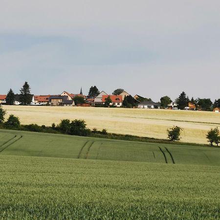 Ferienwohnung "Am Saalehaken" Gossitz Bagian luar foto